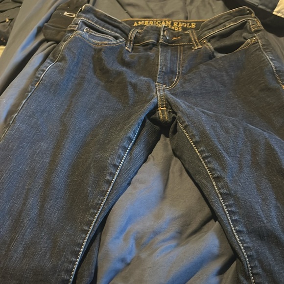 American Eagle men’s jeans or boys 26 waist 28 length straight - Picture 2 of 5